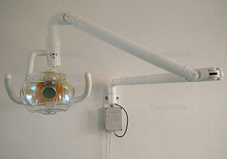 50W Wall Mounted Dental Medical Oral Surgical Light Lamp with Arm Shadowless Cold Light